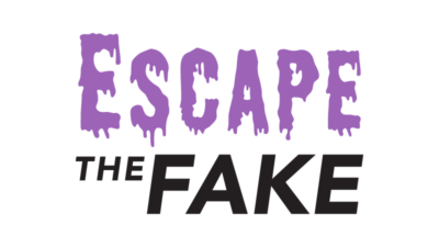 Escape the Fake logo